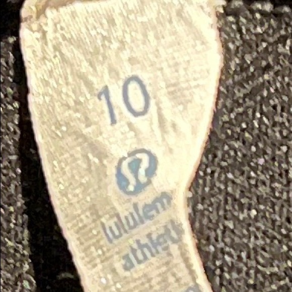 LuluLemon Capri High Rise Leggings size 10 color is Black - Picture 4 of 6